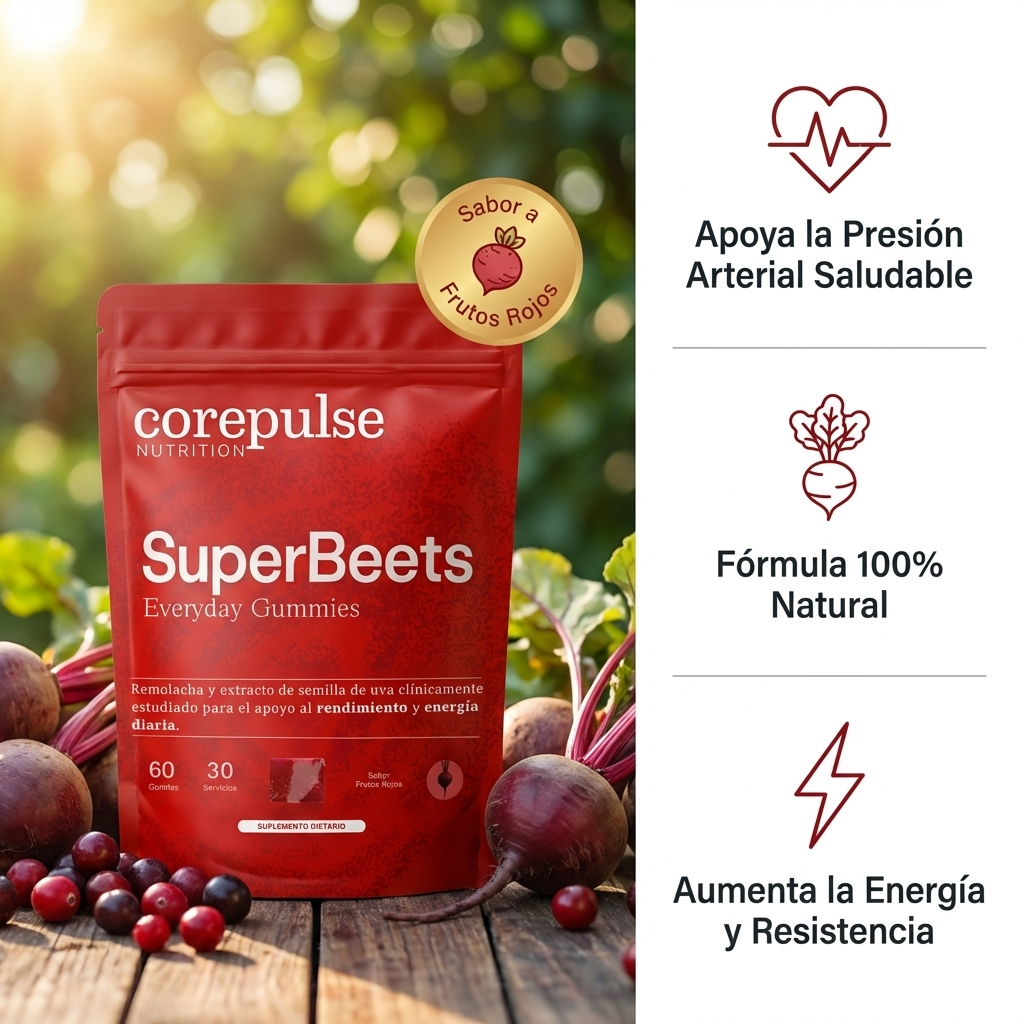 Gomitas Remolacha| Potencia tu Rendimiento y Mayor Salud