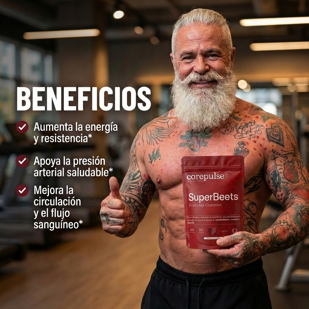 Gomitas Remolacha| Potencia tu Rendimiento y Mayor Salud