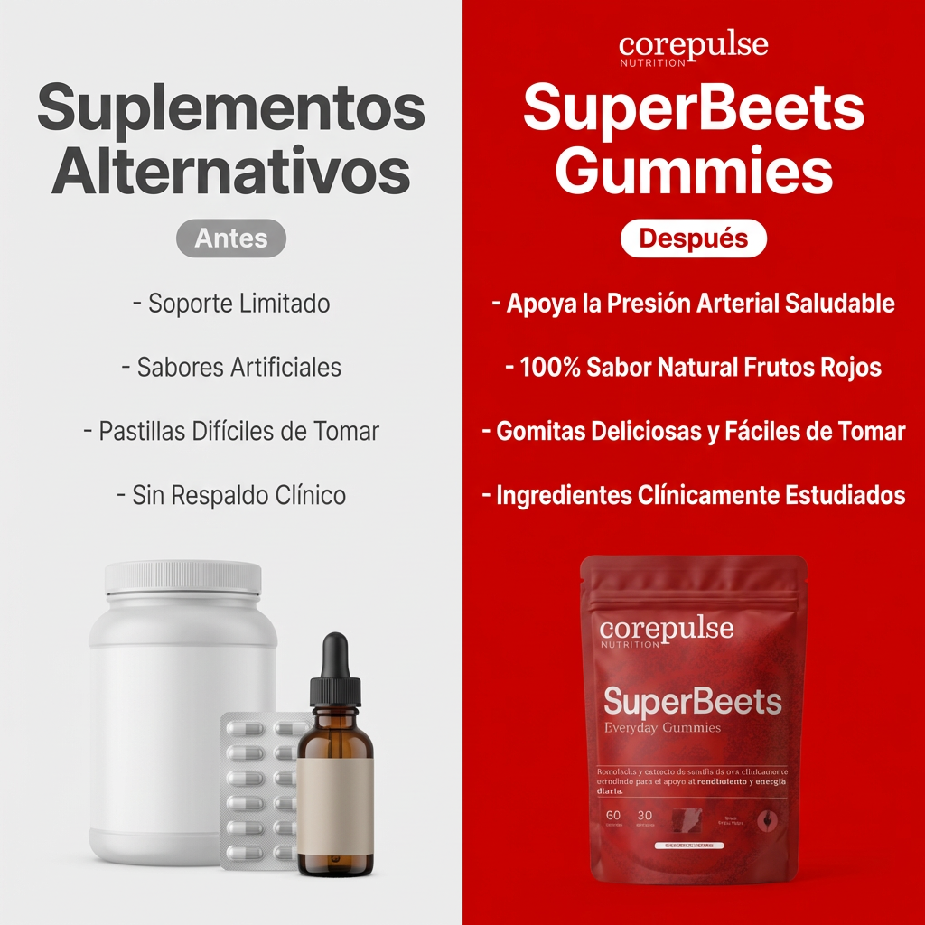 Gomitas Remolacha| Potencia tu Rendimiento y Mayor Salud