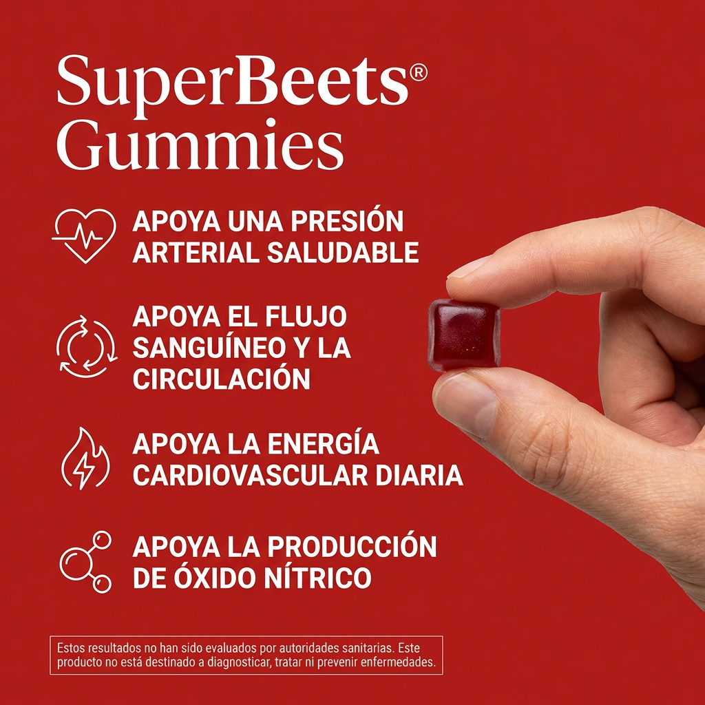 Gomitas Remolacha| Potencia tu Rendimiento y Mayor Salud